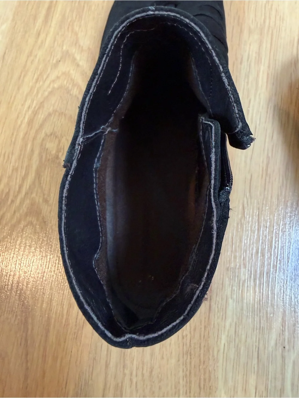 Naot Black Velvet Nubuck Leveche Ankle Boots Size 41 (10/10.5)